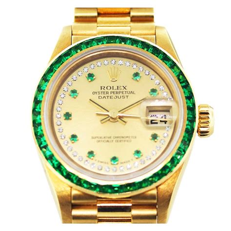 emerald rolex gold|rolex datejust 41mm.